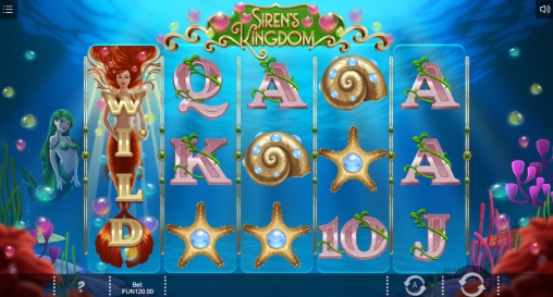 Siren’s Kingdom (Царство сирены) из раздела Игровые автоматы