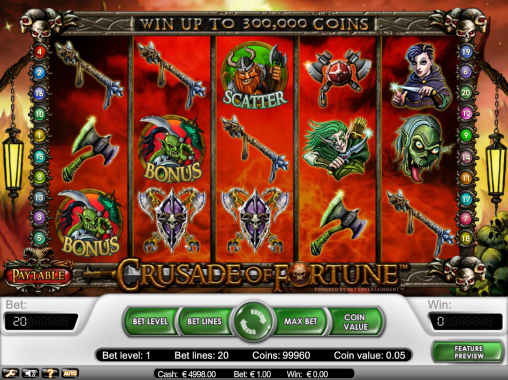 Crusade of Fortune (Крестовый поход удачи) из раздела Игровые автоматы