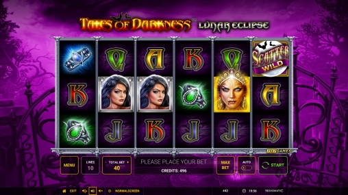 Tales of Darkness: Lunar Eclipse (Рассказы из тьмы: Лунное затмение) из раздела Игровые автоматы