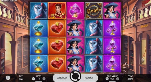 Witchcraft Academy (Академия колдовства) из раздела Игровые автоматы