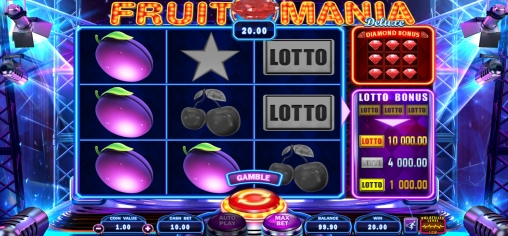 Fruit Mania (Фруктовая мания) из раздела Игровые автоматы
