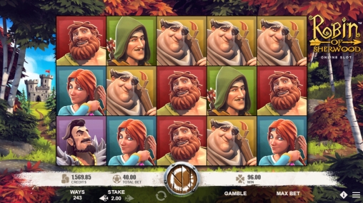 Robin of Sherwood (Робин из Шервуда) из раздела Игровые автоматы