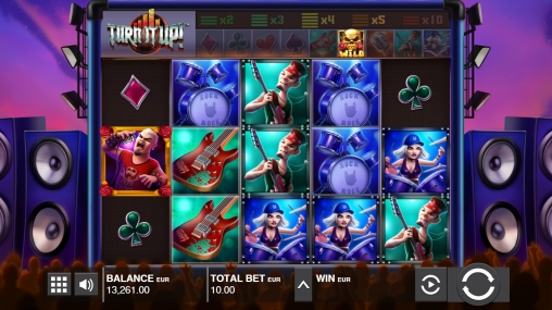 Turn It Up! (Давай громче!) из раздела Игровые автоматы