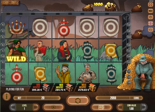 Golden Shot (Золотой выстрел) из раздела Игровые автоматы