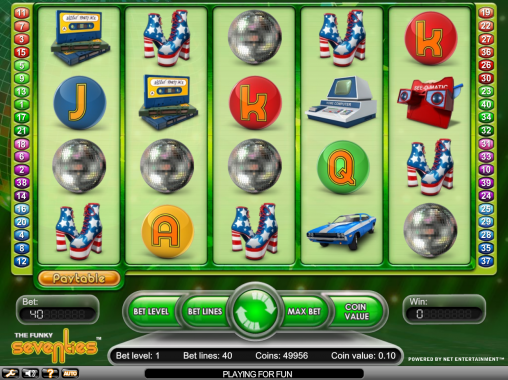 Funky Seventies (Семидесятые в стиле фанки) из раздела Игровые автоматы