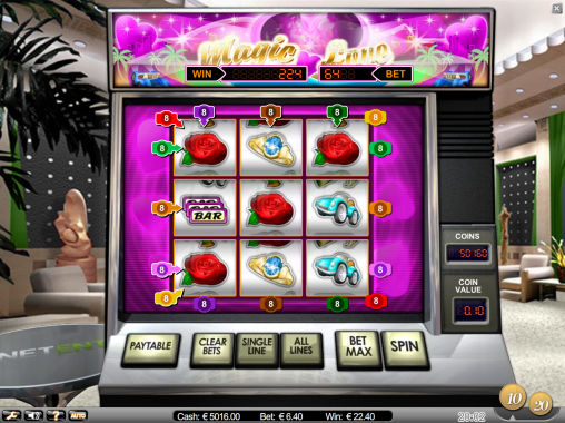Magic Love (Волшебная любовь) из раздела Игровые автоматы