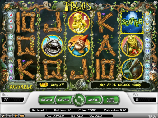 Trolls (Тролли  ) из раздела Игровые автоматы
