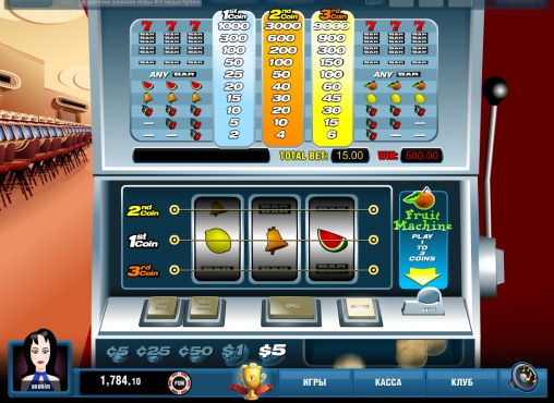 Fruit Machine (Фруктовая машина) из раздела Игровые автоматы