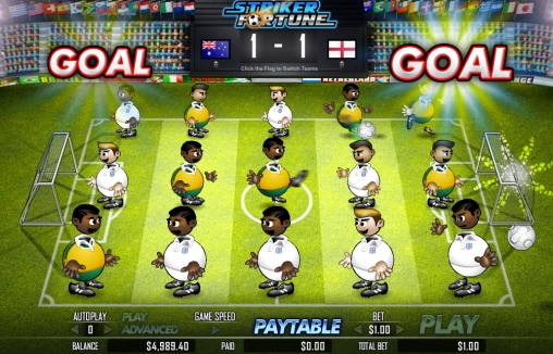 Striker Fortune (Фортуна форварда) из раздела Игровые автоматы