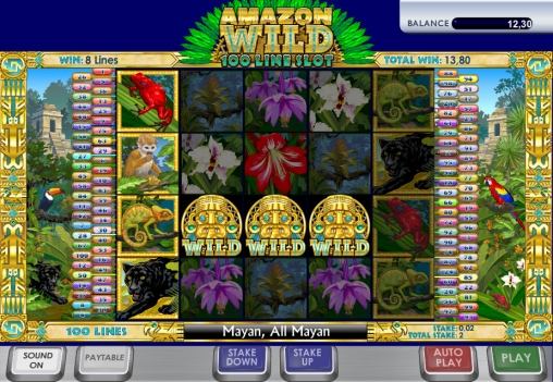 Amazon Wild (Дикая Амазонка) из раздела Игровые автоматы
