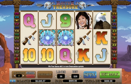 Native Treasure (Сокровище индейцев) из раздела Игровые автоматы