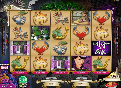 Hot Ink (Горячие чернила) из раздела Игровые автоматы