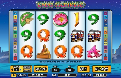 Thai Sunrise (Тайская заря) из раздела Игровые автоматы