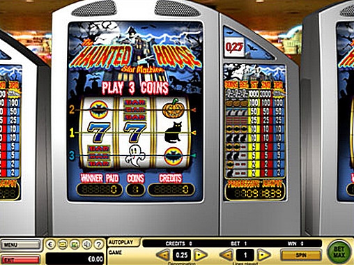 Haunted House (Дом с привидениями) из раздела Игровые автоматы