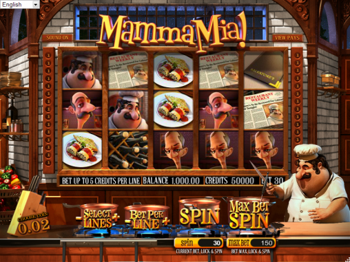 Mamma Mia (Мама Миа) из раздела Игровые автоматы