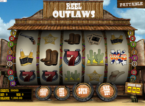 Reel Outlaws  (Вне закона ) из раздела Игровые автоматы