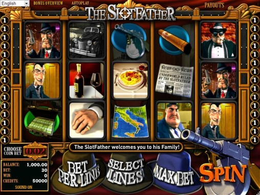 The Slotfather ( Крестный отец слотов) из раздела Игровые автоматы