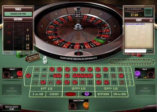 Multi-Player Roulette (Многопользовательская рулетка) из раздела Рулетка