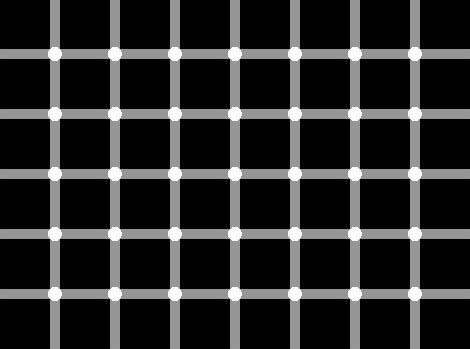 Боремся с иллюзиями иллюзии черные квадраты белые точки