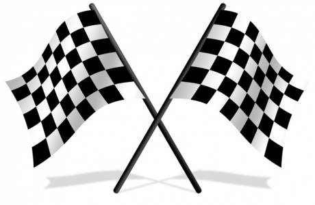 на пути к финалу фининшая прямая флаги финиша