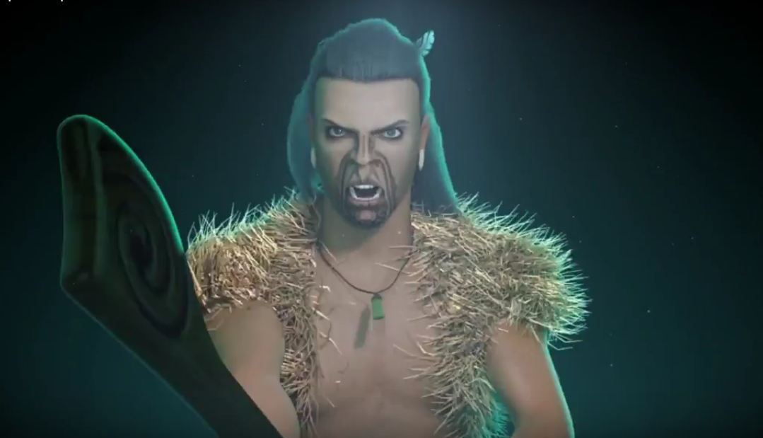 Главный герой слота Maori