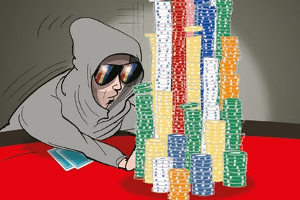 покер, размеры ставок, бет-сайзинг, шишки, стек, крупная ставка, большой бет