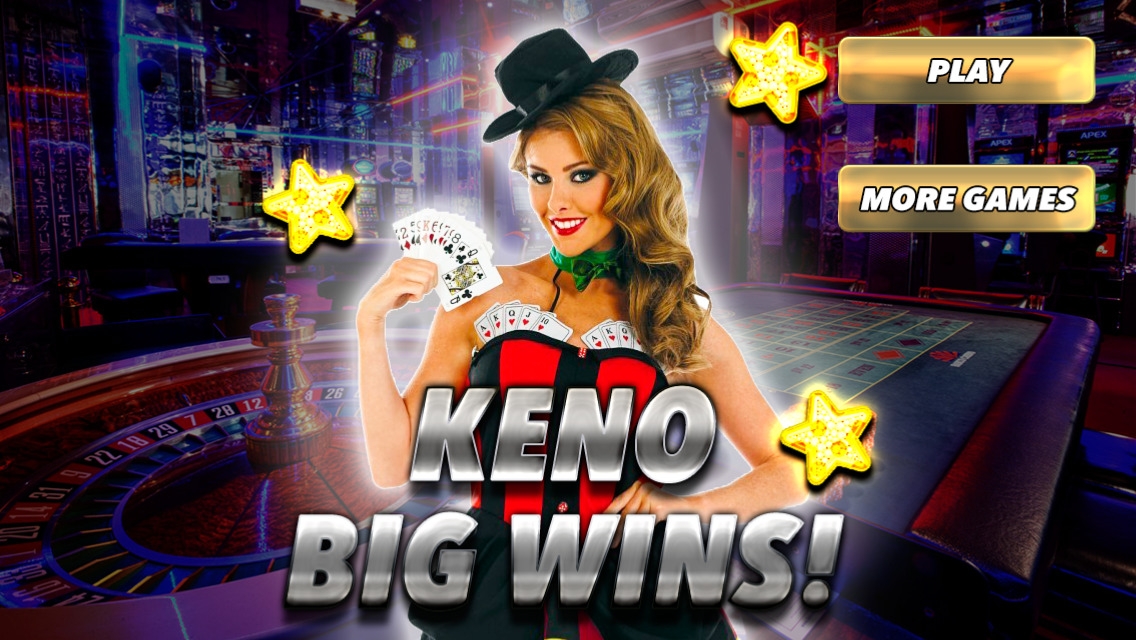 Девушка в карнавальном платье и шляпе-конусе презентует игру в Кено