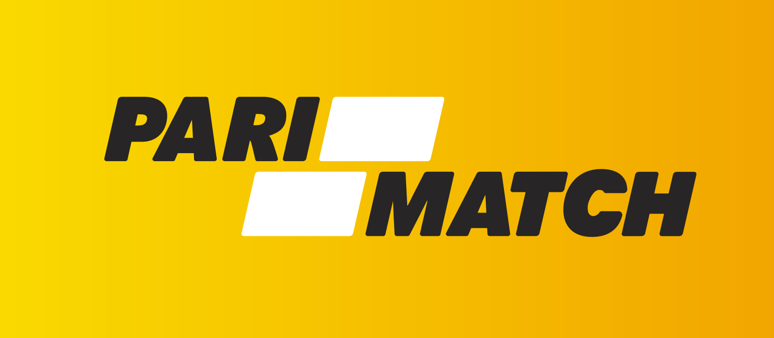 Фирменная надпись "Parimatch"