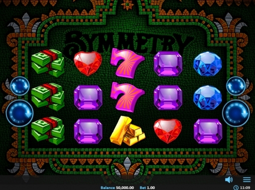 Скриншот линий игрового автомата Symmetry  от Realistic Games