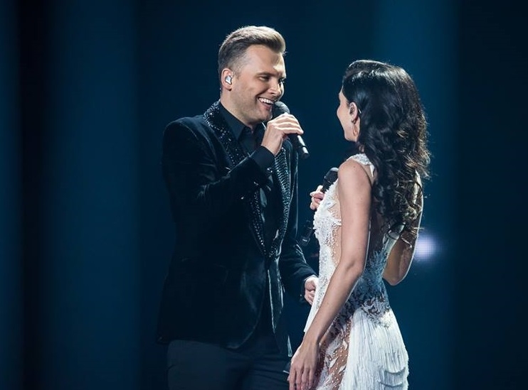 Лаура и Койт Тооме на Евровидении 2017