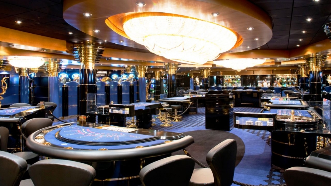 Игорный зал в казин опри отеле Intercontinental Hurghada