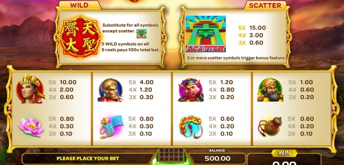 Скриншот игрового автомата King of Monkeys от GameArt