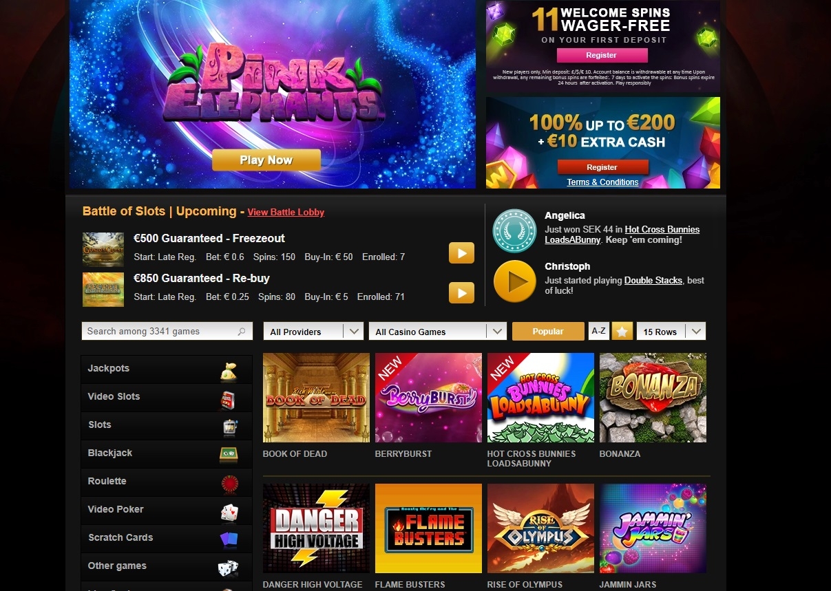 Джек-поты на игровых автоматах в Видеослотс казино