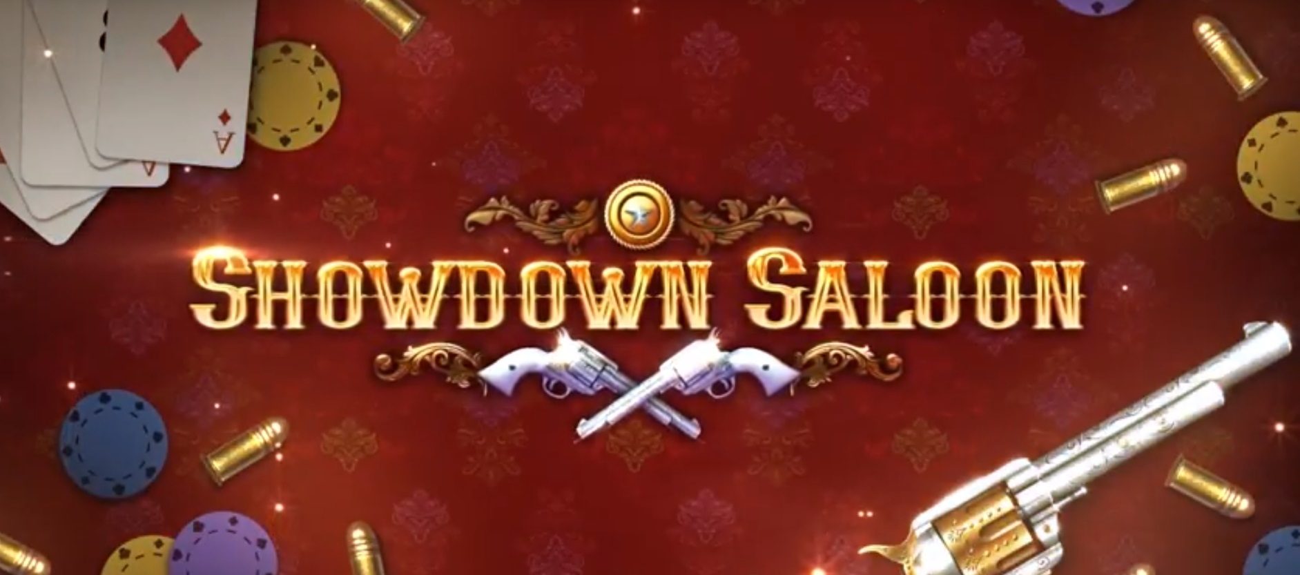 Заставка игрового автомата Showdown Saloon от Microgaming