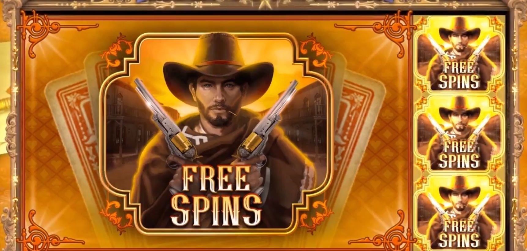 Раунд с бесплатными вращениями Showdown Saloon от Microgaming