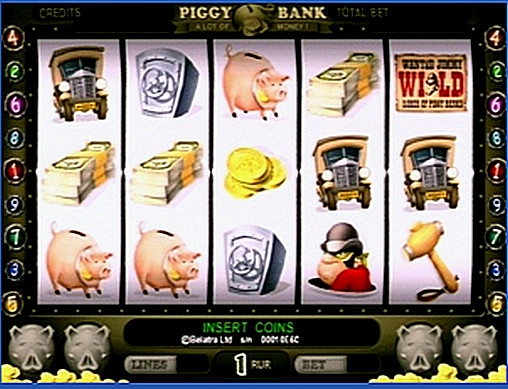 Игровые автоматы piggy bank свиньи скачать игру резидент игровой автомат