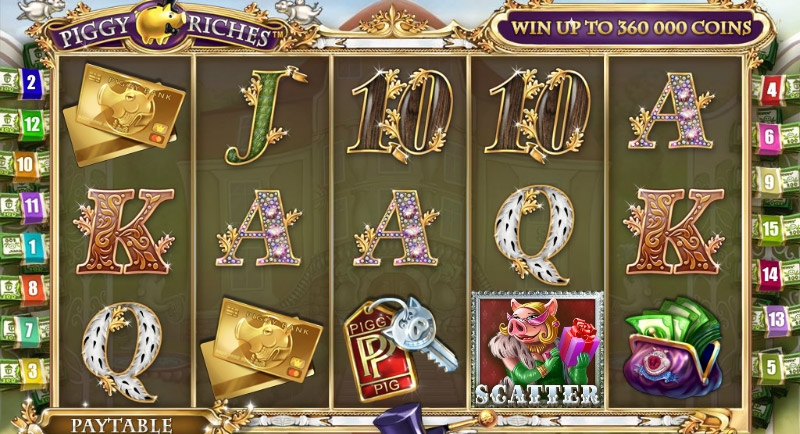 Piggy Riches Игровой Автомат