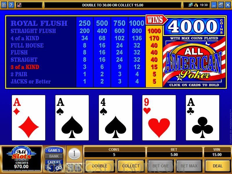 Видео покер игровые автоматы играть бесплатно американский покер игровые автоматы с бонусом без депозита 2020