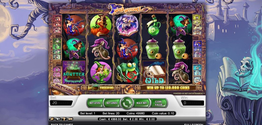 Игровой Автомат Wild Witches Netent