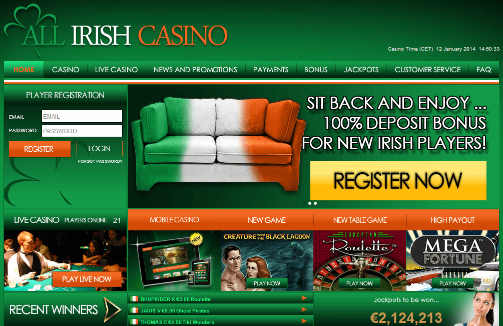 casino ireland online