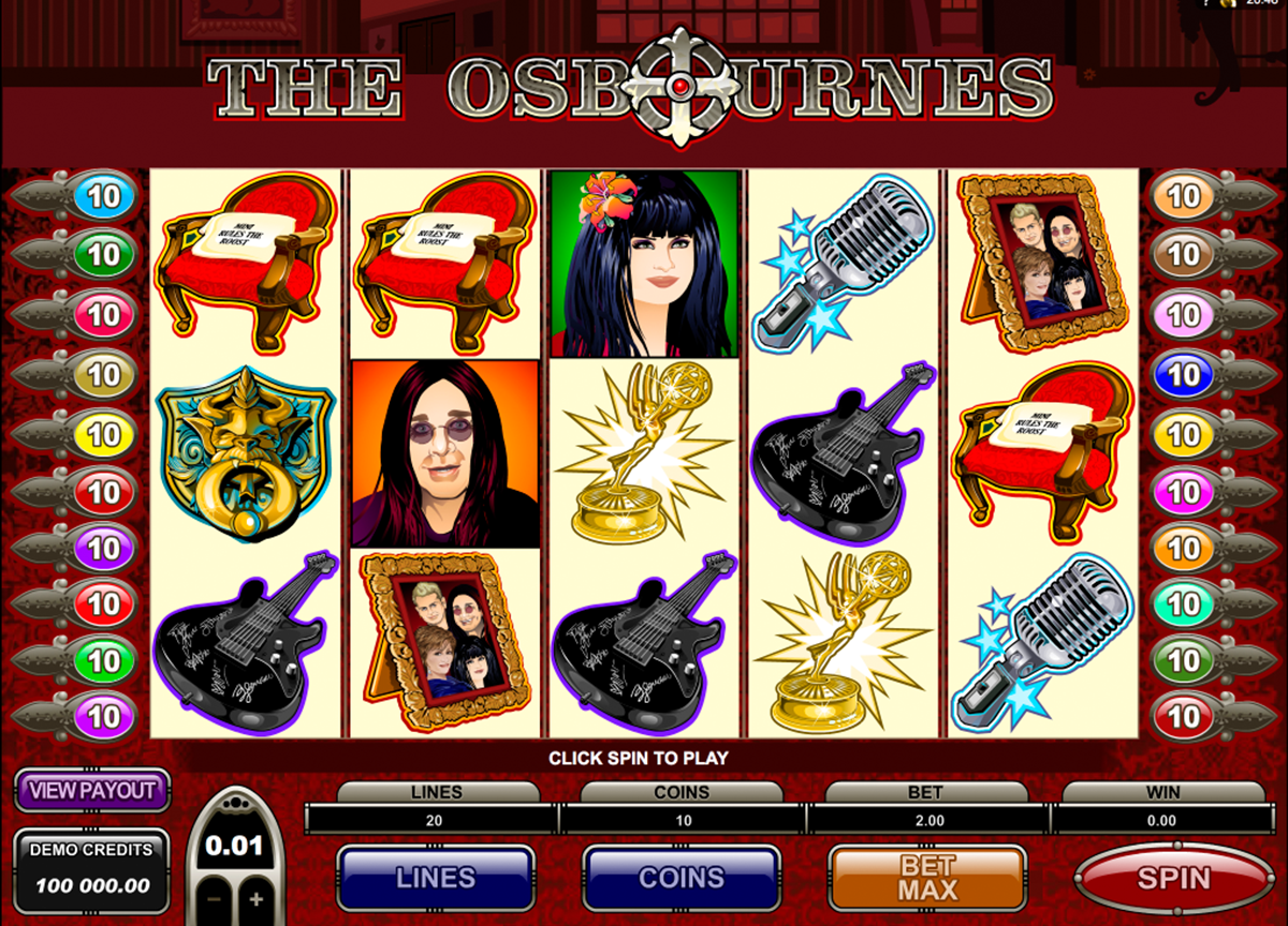 the osbournes игровой автомат