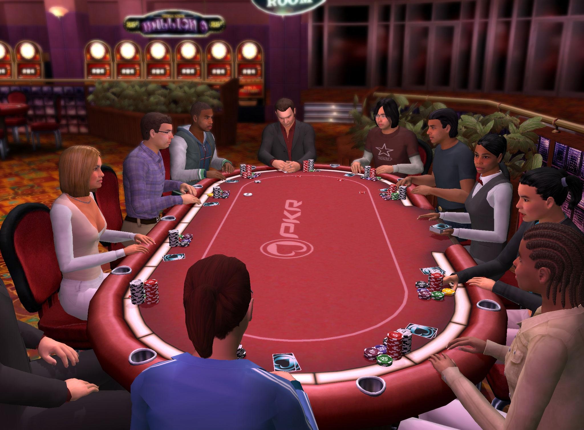 онлайн игру покер