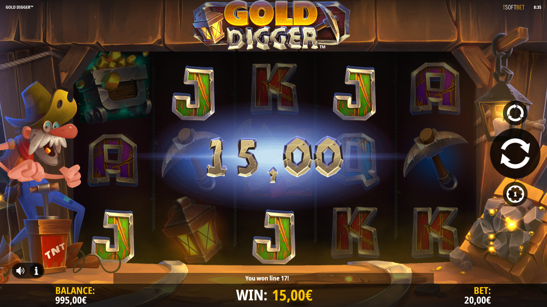 игровой автомат gold digger
