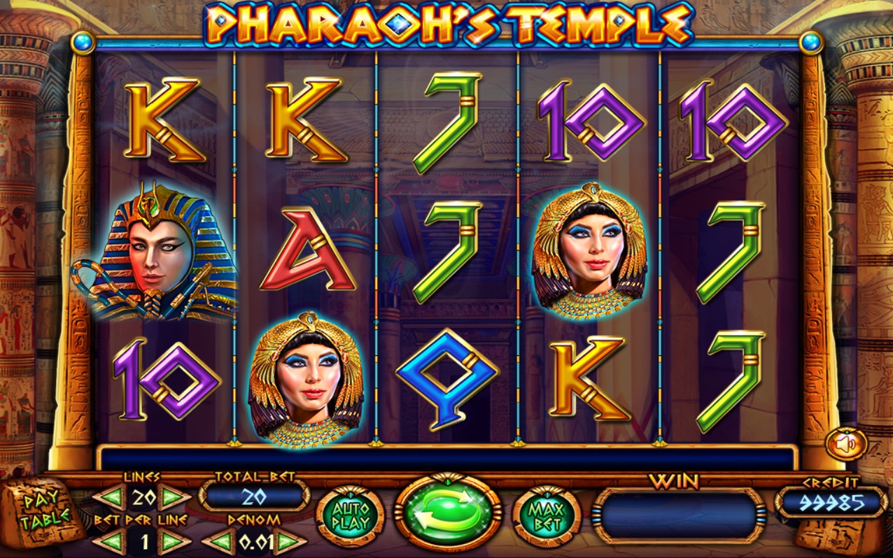 онлайн игровые автоматы фараон