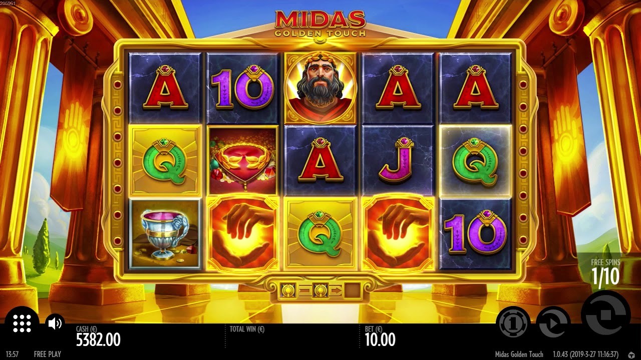 Игровой автомат midas golden touch Игровой автомат midas golden touch музыка из рекламы admiral x