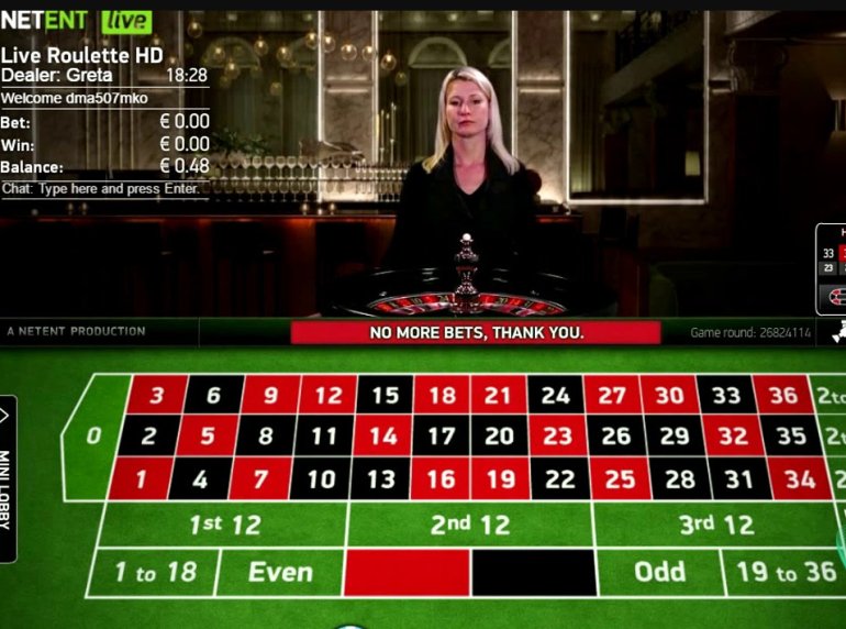 NetEnt Upgraded Mobile Roulette Interface