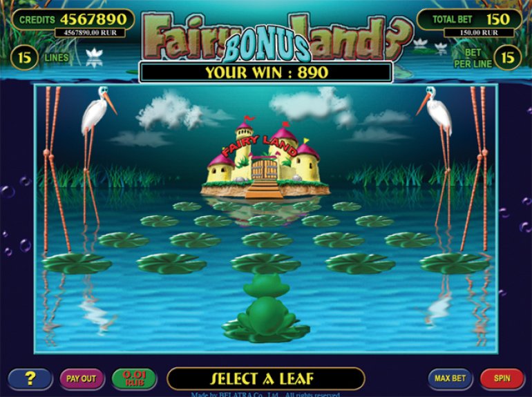 fairy land 3 игровой автомат