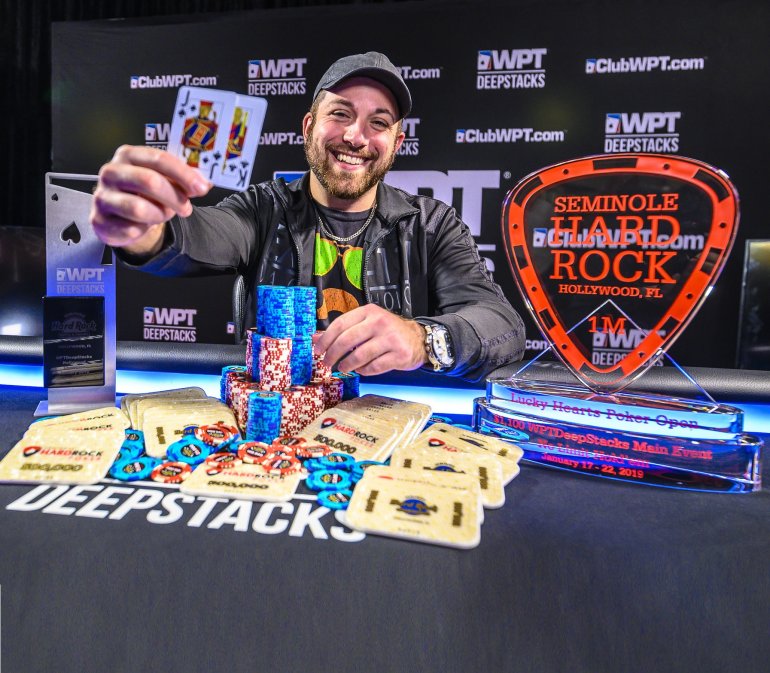 Джейсон Йонг победил в турнире 2019 WPTDeepStacks Hollywood