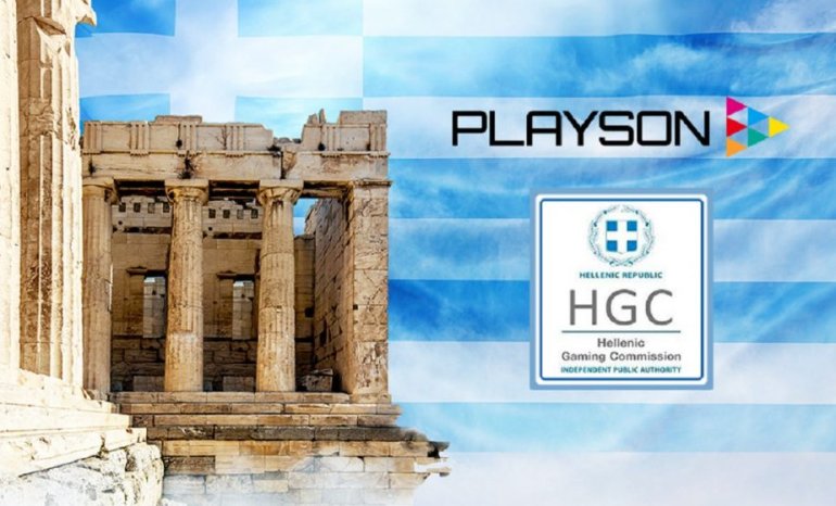 Playson, Греция, лицензия, онлайн казино, Playson, Греция, лицензия, онлайн казино, слоты, контент,