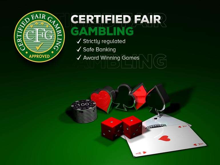 Certified Fair Gambling